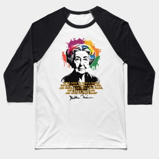 Golda Meir Baseball T-Shirt